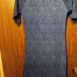 Fun, denim colored dress.